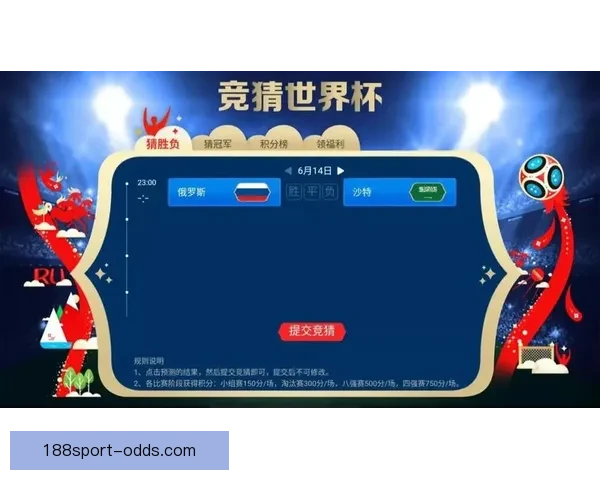 世界杯竞猜新用户专享福利大放送，丰富奖励等你来拿